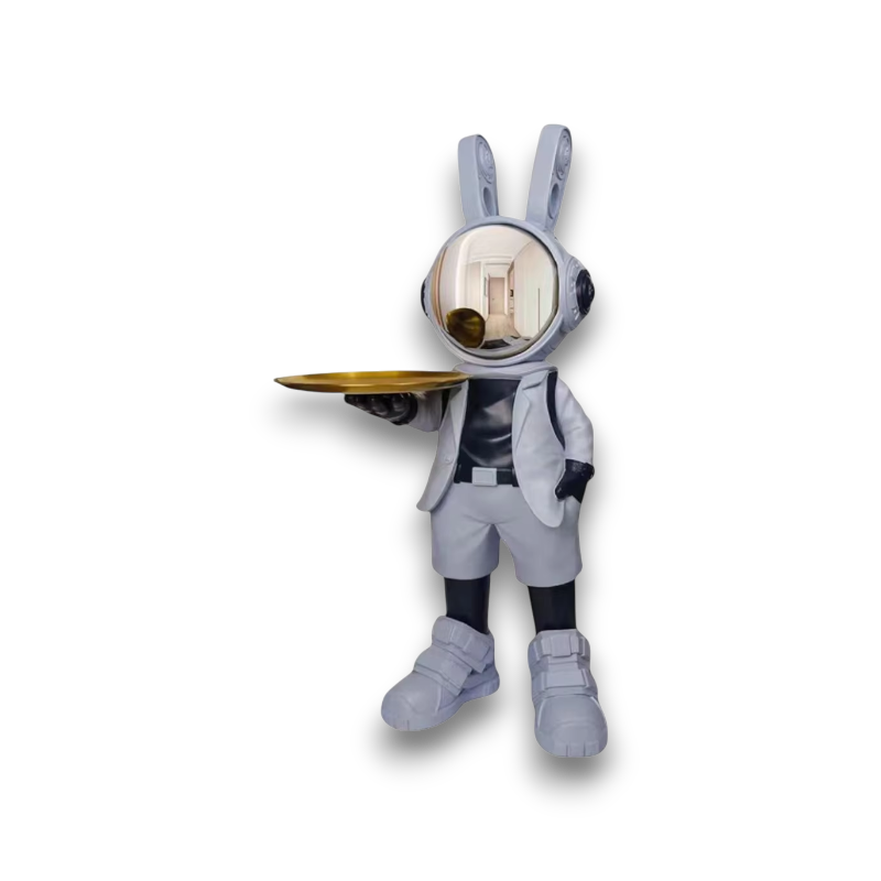 Whimsical Astronaut Bunny Hookah