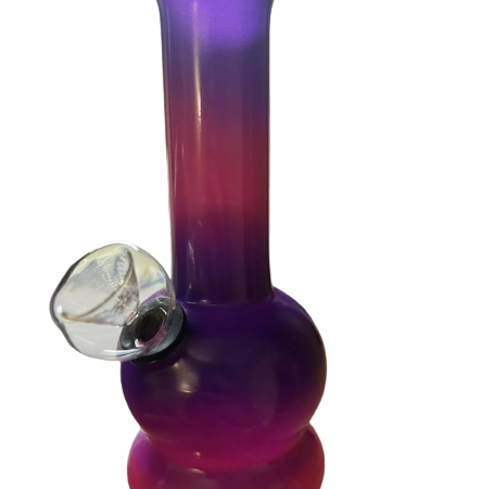 5” Soft Glass Net Multi-Color Water Pipe Bong