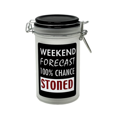 WEEKEND FORECAST STORAGE JAR