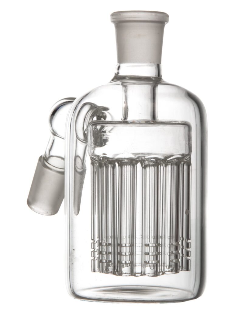 GCP – 14mm and 45 Degree Glass Ash Catcher with Tree Perc