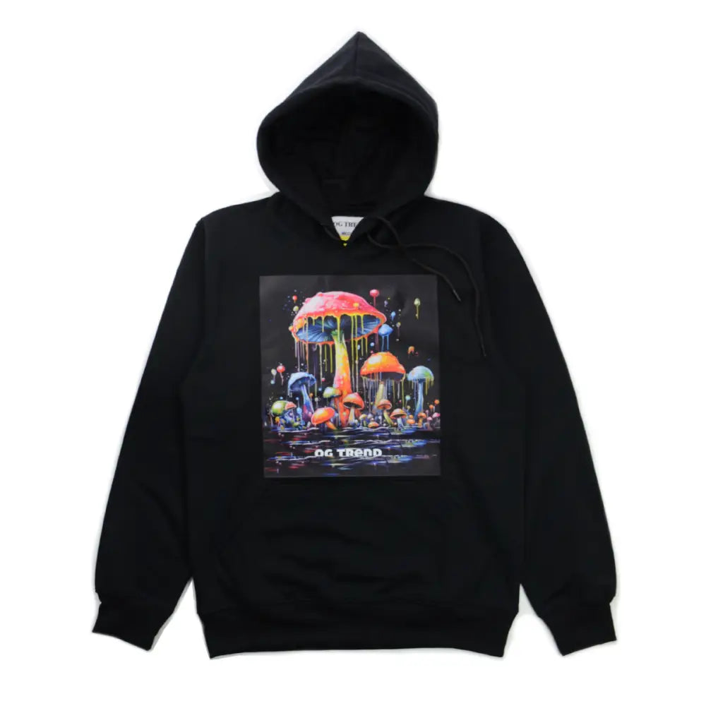 Drippy Mushroom Hoodie for Comfort and Style