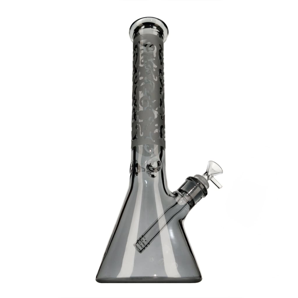 Heavy-duty Waterpipe Made from 7mm Thick Frosted Glass