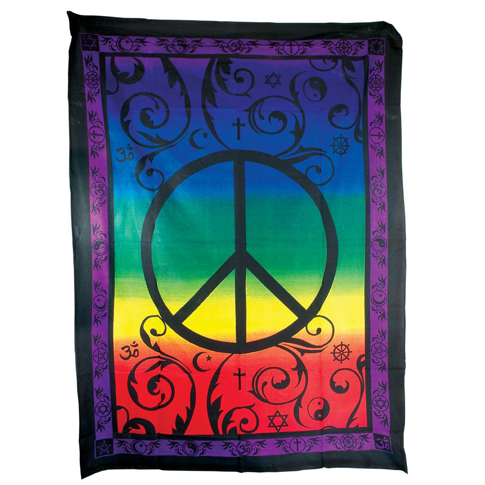 ThreadHeads Peace Tapestry – 55″x85″
