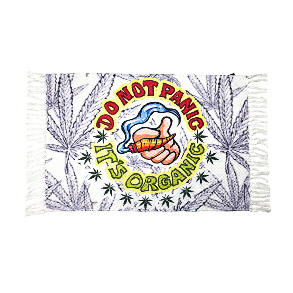 Organic Art Doormat: Don’t Panic, It’s Organic