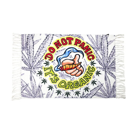 Organic Art Doormat: Don't Panic, It's Organic
