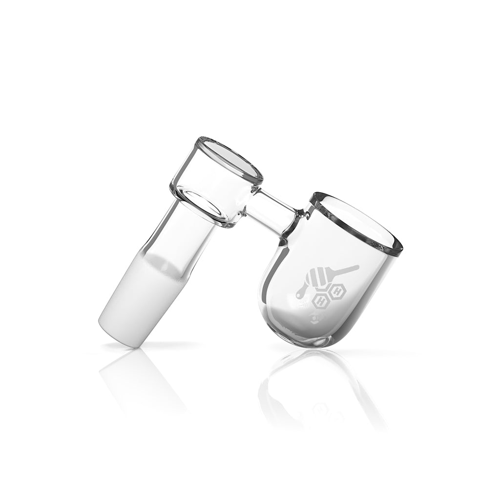 HONEY BEVEL BOWL SIDECAR QUARTZ BANGER – 90° DEGREE | YL