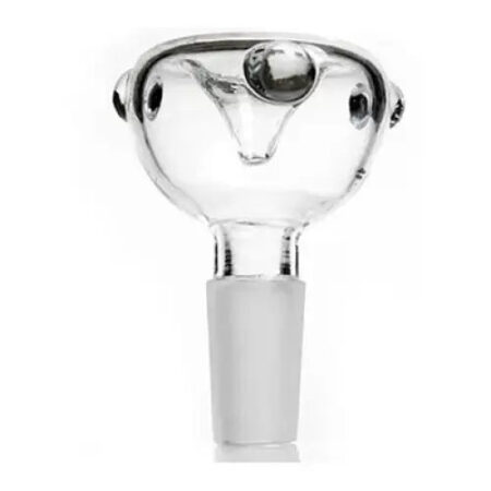 HFART Glass Bowl Replacement for Water Pipes, 14mm/18mm Male Joint