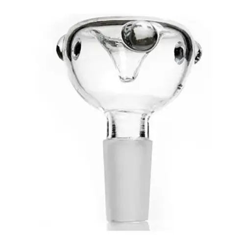 HFART Glass Bowl Replacement for Water Pipes, 14mm/18mm Male Joint