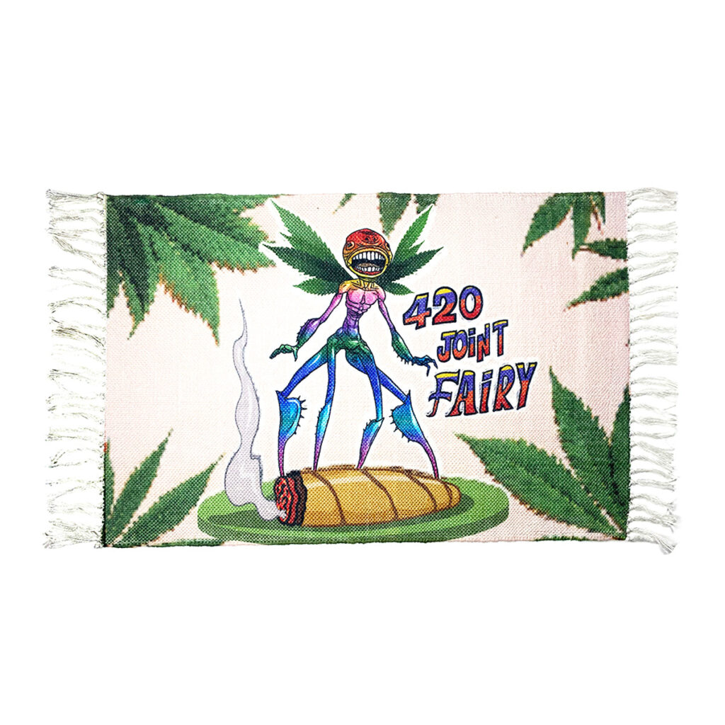 Whimsical Fairy Art Entryway Doormat