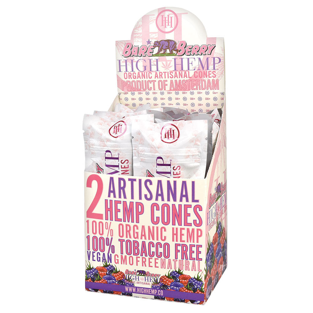 High Hemp Organic Artisanal Cones – 2pk 15pcs