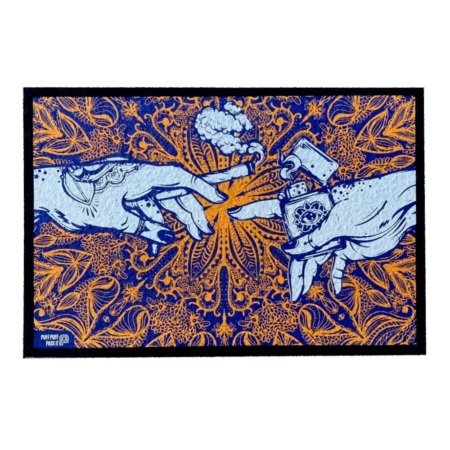 Moodmats Amazing Puff Puff Pass UV Mat - Orange Version