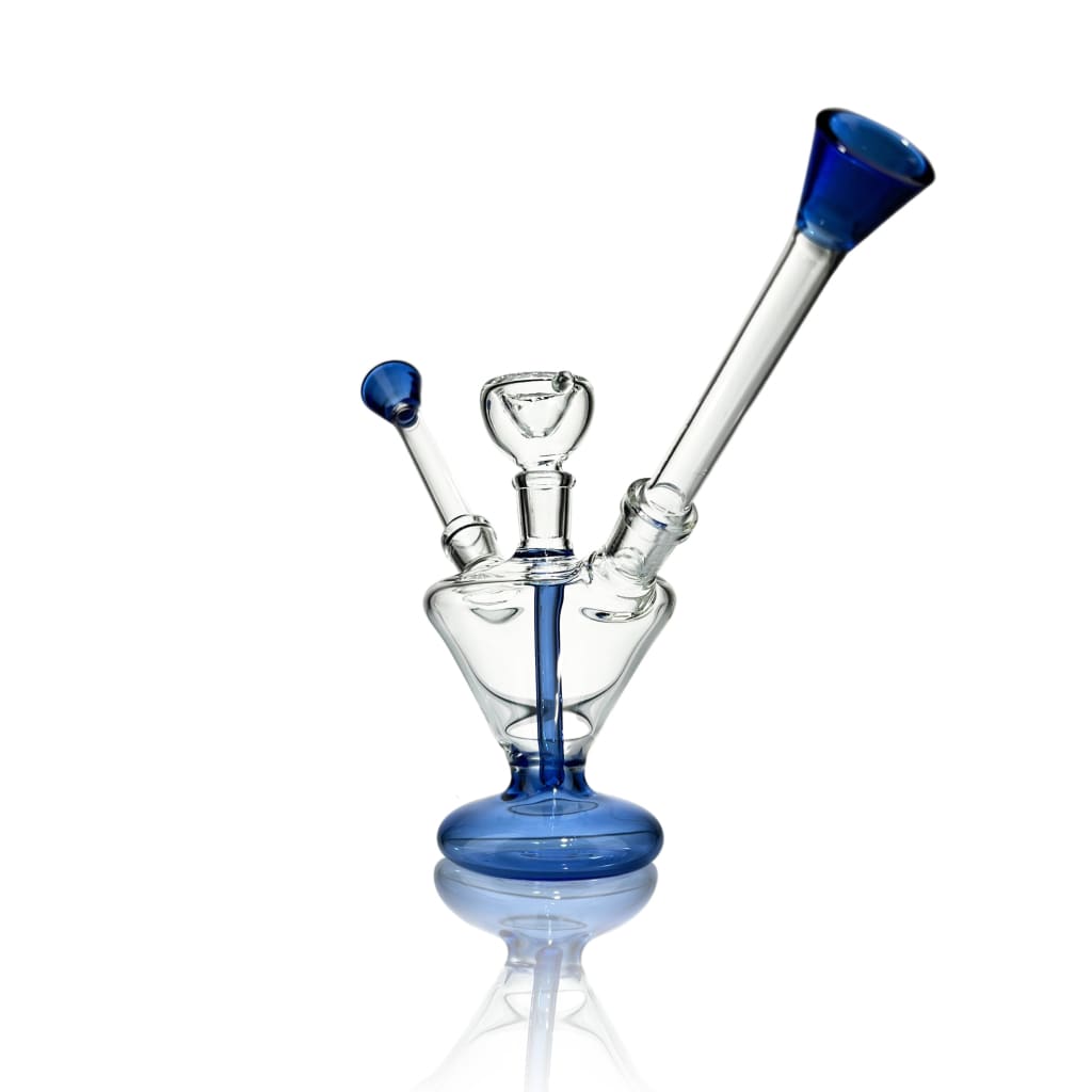 Valentines Day Bong for Two Glass Two-piece Beaker Bong 17 Inch