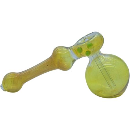LA Pipes "Silver Hammer" Fumed Hammer Bubbler Pipe (Various Colors)