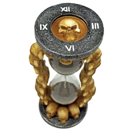 Skull Sand Timer - 5.5"