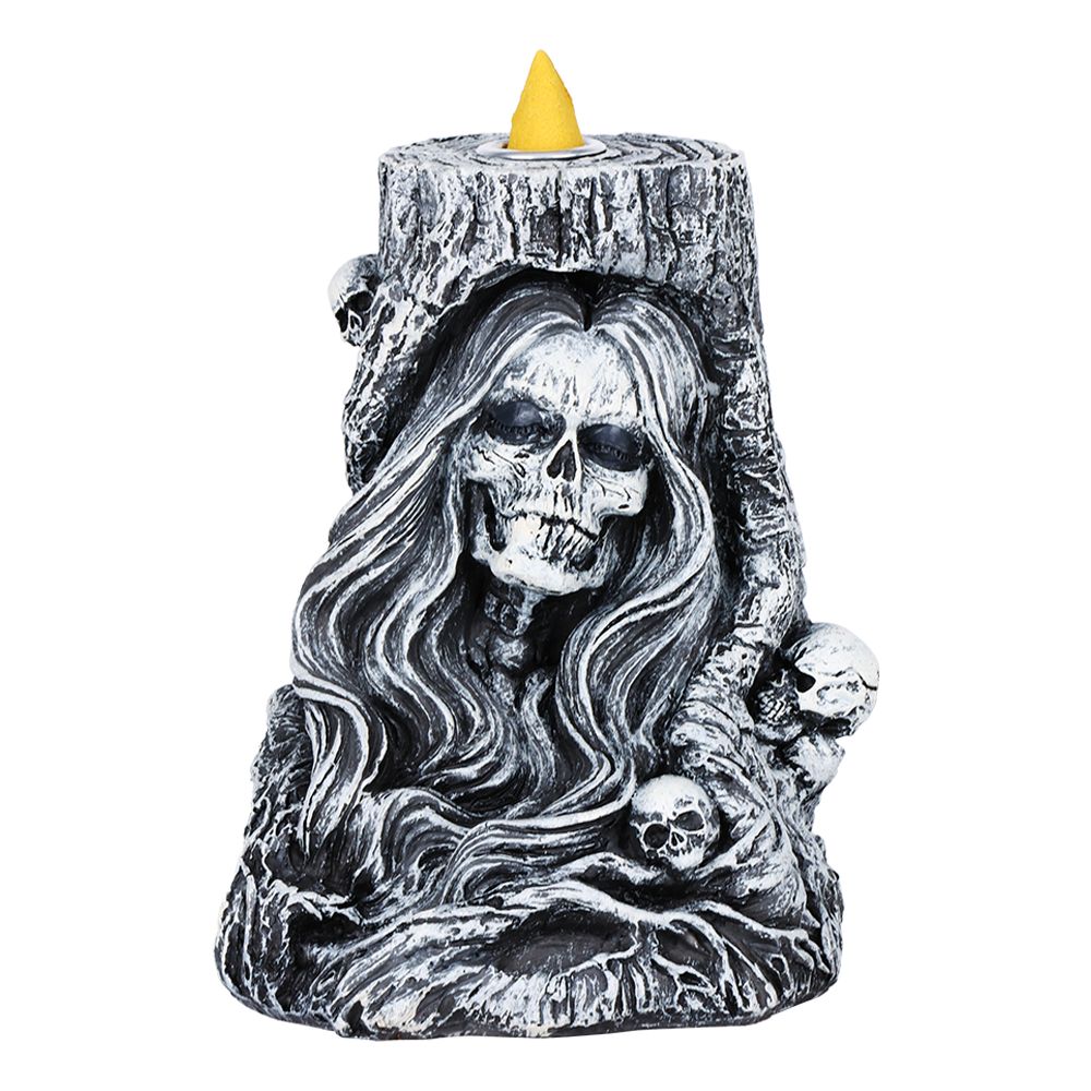 Death Tree Polyresin Backflow Incense Burner – 6″