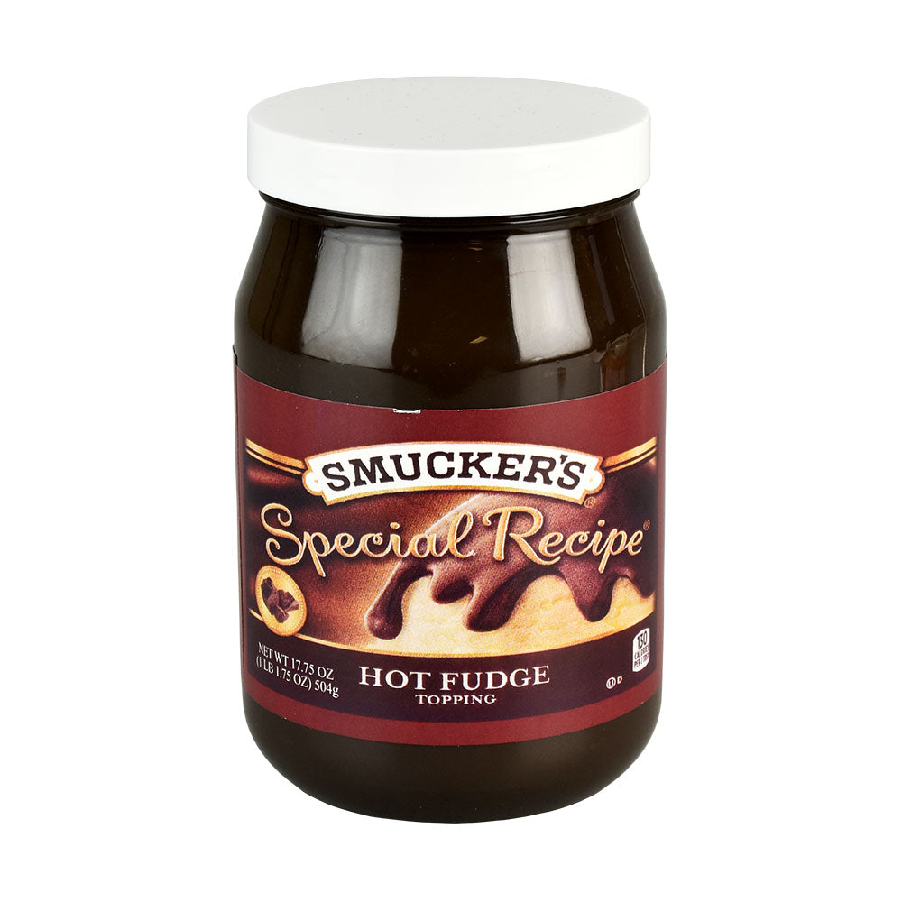 Smuckers Hot Fudge Diversion Stash Safe – 17.75oz Jar
