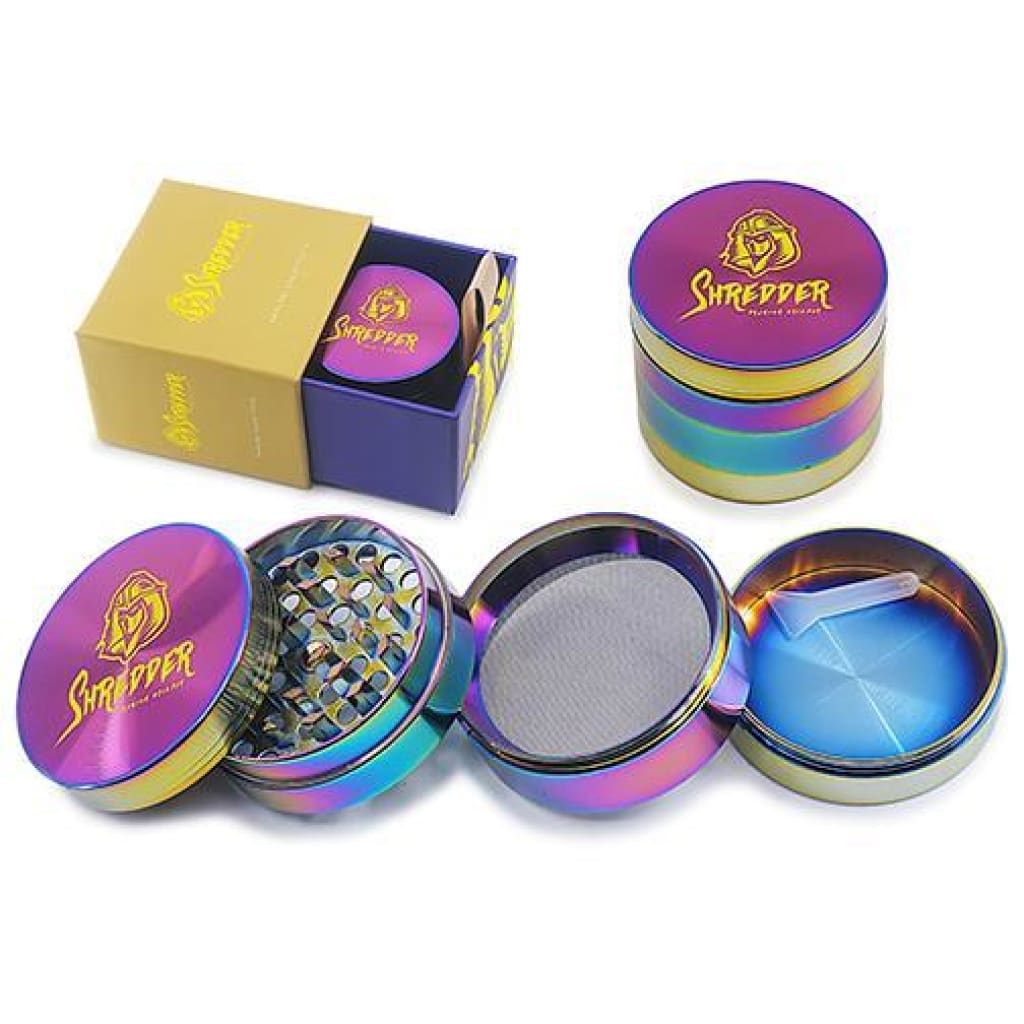 Shredder Heavy Duty 63mm 4 Piece Grinder with Gift Box