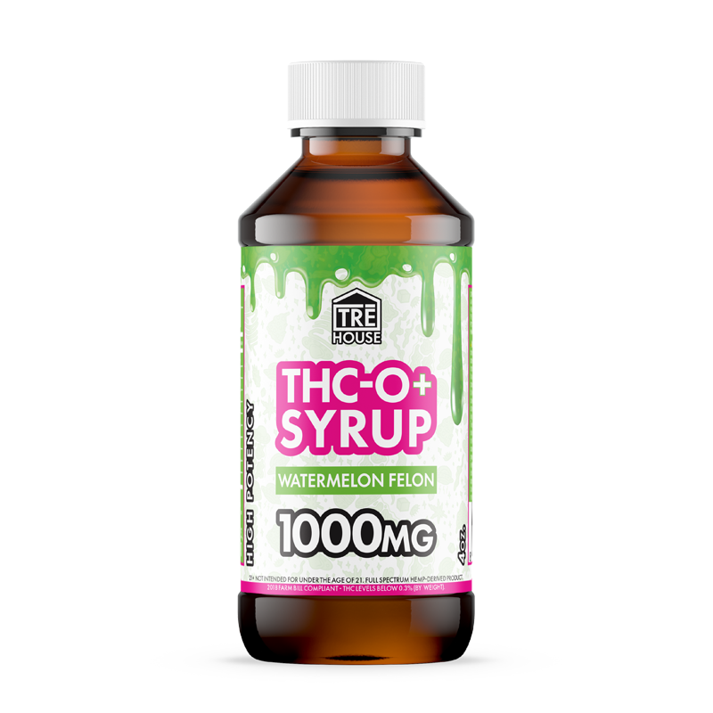 Syrup – Watermelon Felon -1000mg – THC-O – 4oz – (12 x 6 Pack) – 72pc MC