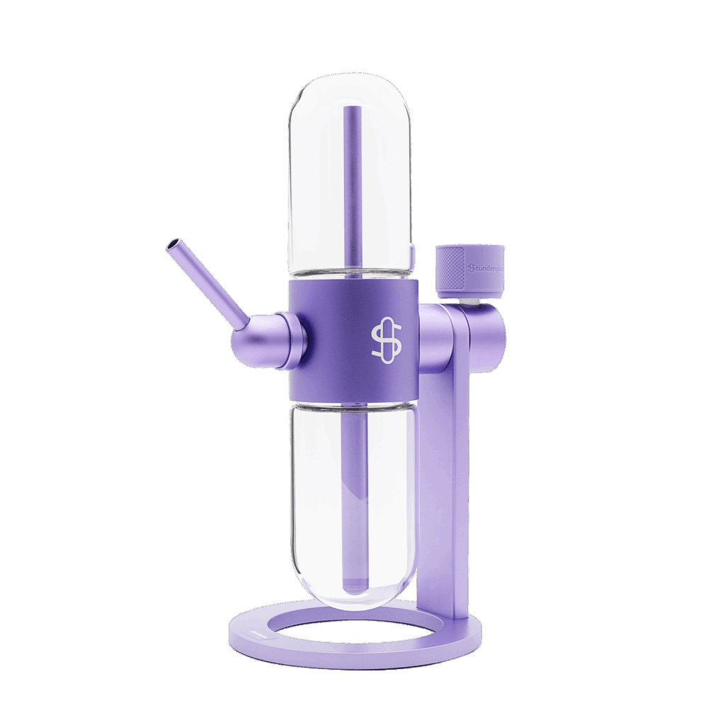 Stündenglass Gravity Infuser – Violet Purple | 360° Gravity Hookah