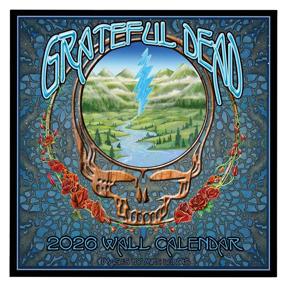 Grateful Dead 2026 Wall Calendar – 12″ x 12″