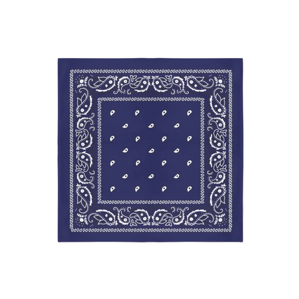 Classic Navy Cotton Bandana Pack (12)