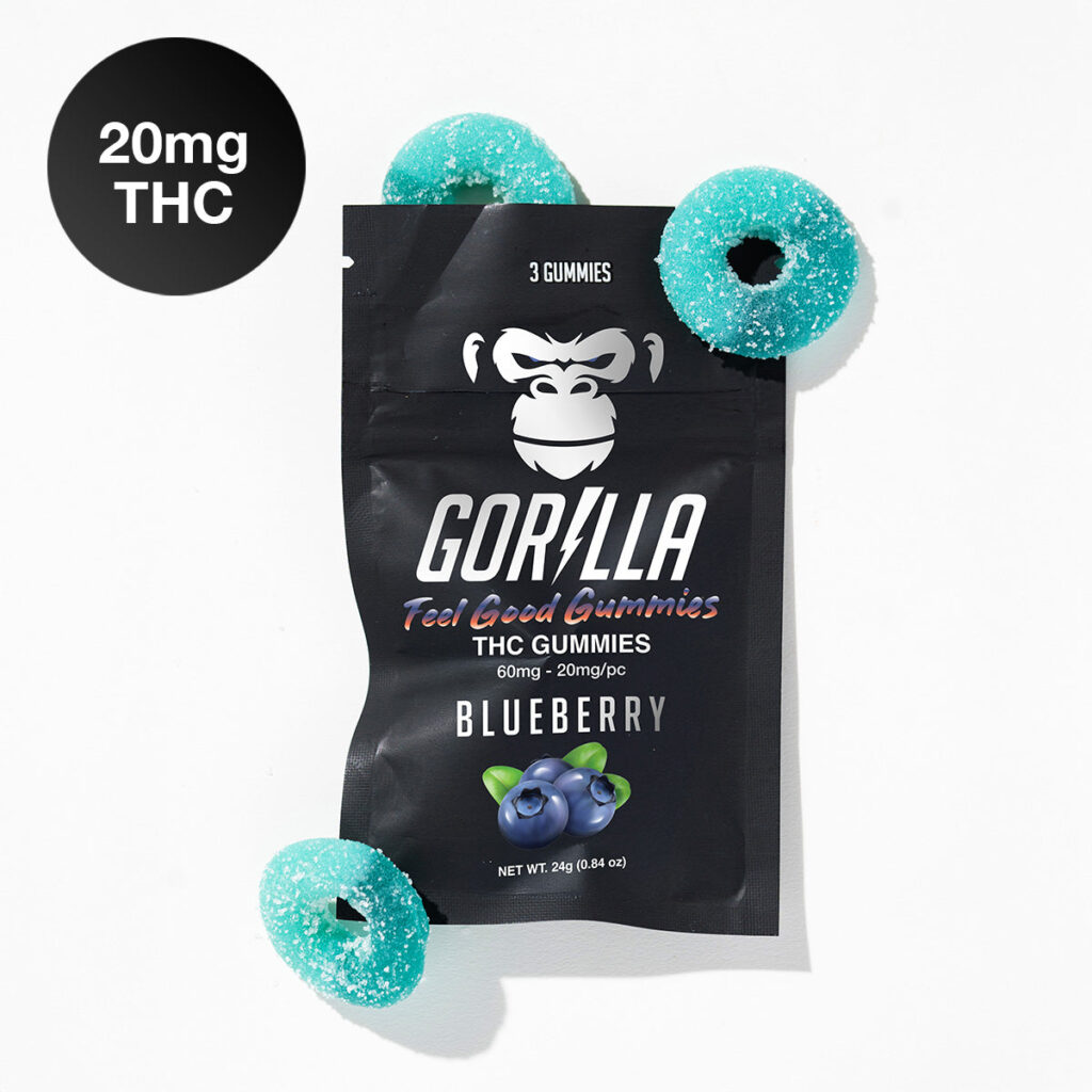 THC Gummies – 20MG Delta 9 (3pc)