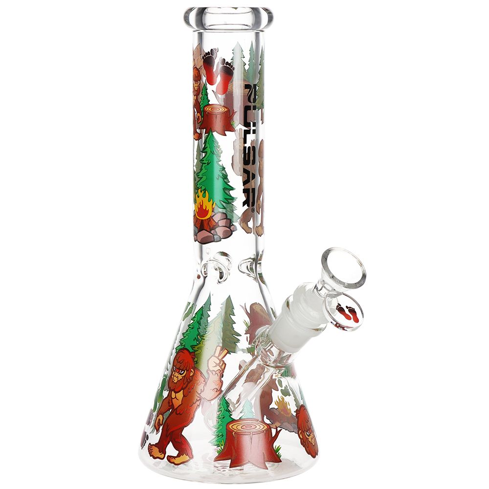 Pulsar Grumpy Bigfoot Beaker Glass Water Pipe – 10″ / 14mm F