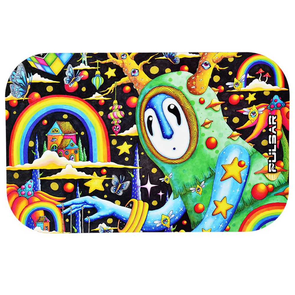 Pulsar Magnetic Rolling Tray Lid – The World Was Mad / 11″x7″