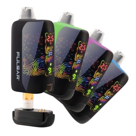 Pulsar 510 DL 6.0 Precision Voltage Control LCD Screen Vape Bar | 1000mAh | Solid Colors