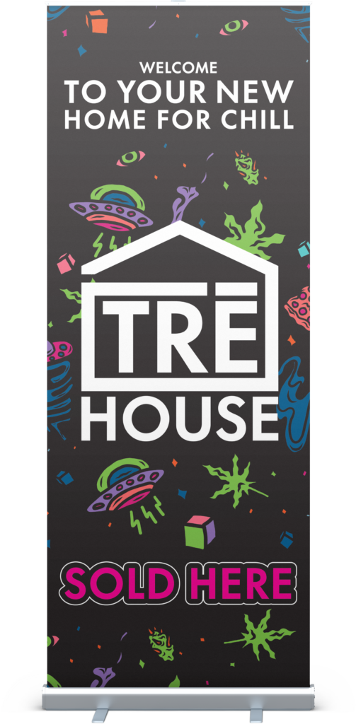 Sample – TRE House Pull Up Banner