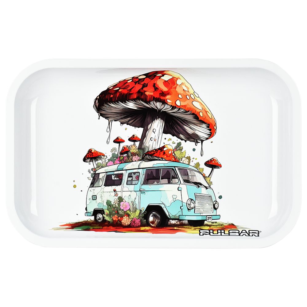 Pulsar Metal Rolling Tray – Pop Up Camper / 11″x7″