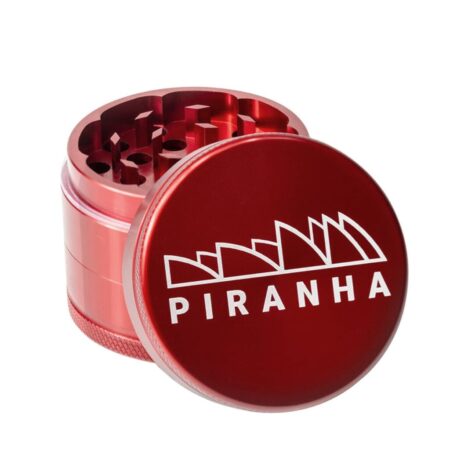 Piranha Aluminum 3-piece Grinder With Razor-sharp Teeth