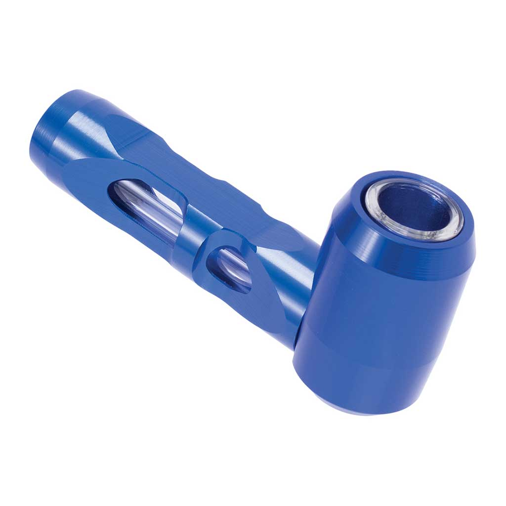 ALUMINUM GLASS SMOKING PIPE - Image 9
