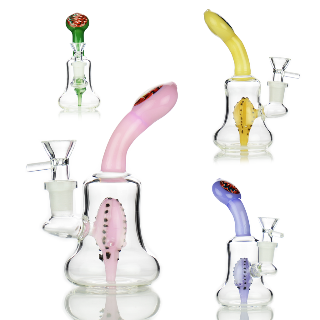 6.5″ Slime Tube Shower Water Pipe with Reversal Mouth