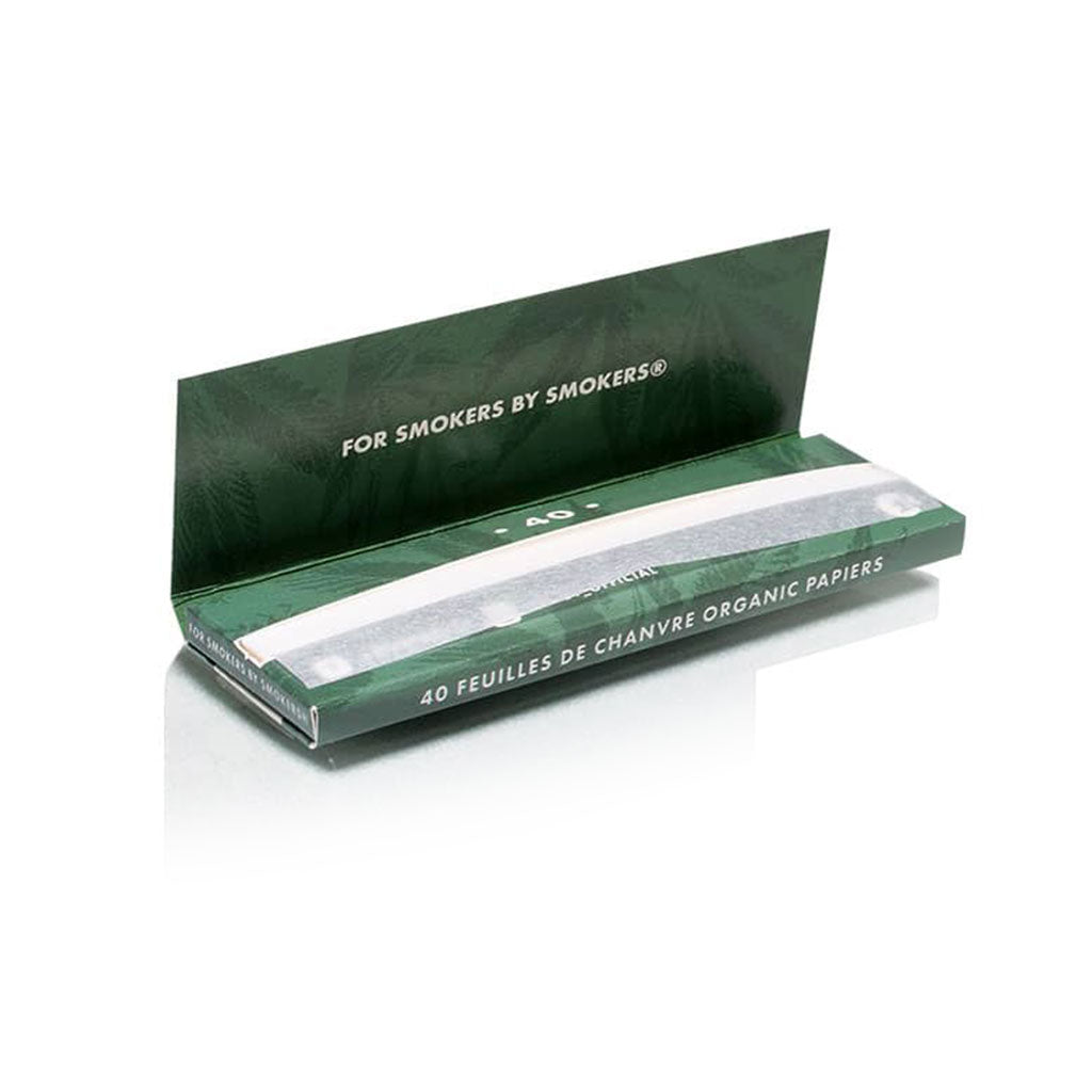 RYOT GREEN LEAF 1 1/4 100% PURE HEMP ROLLING PAPERS