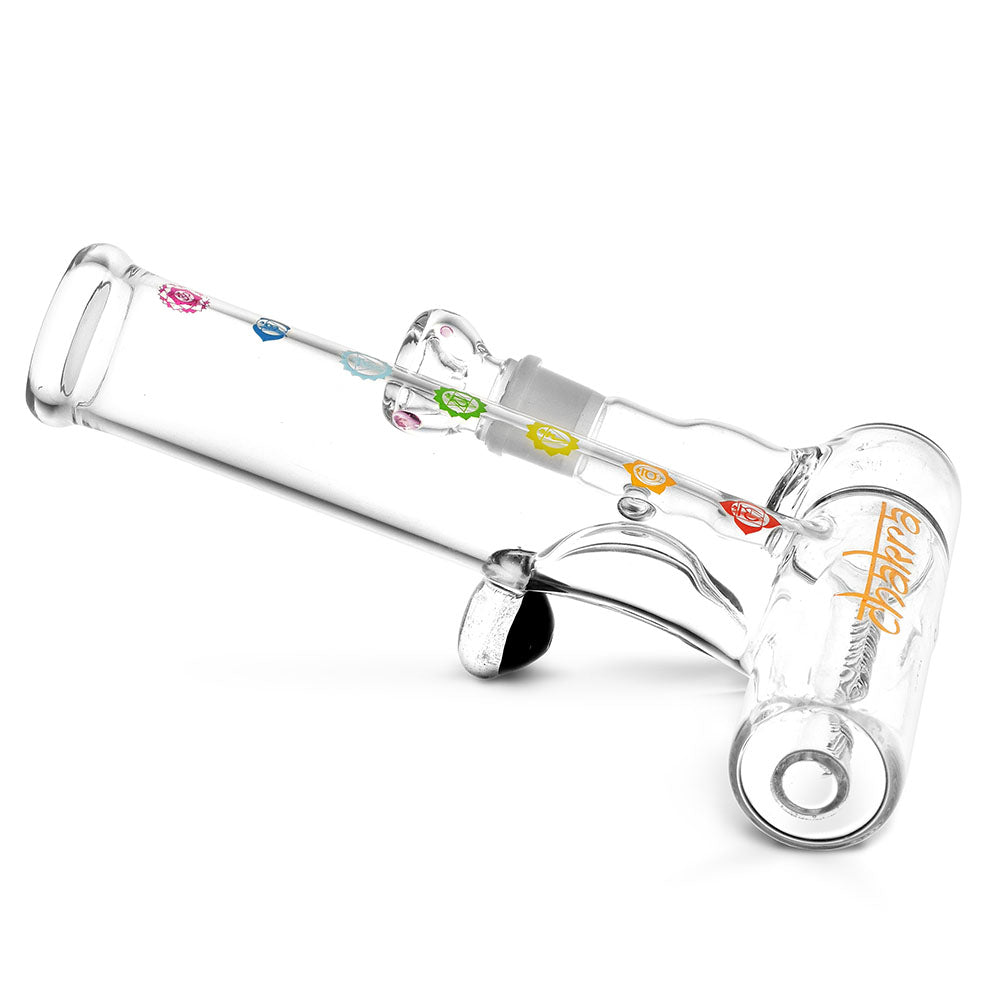 Chakra Inline Perc Lazy Water Pipe – 9″/19mm F