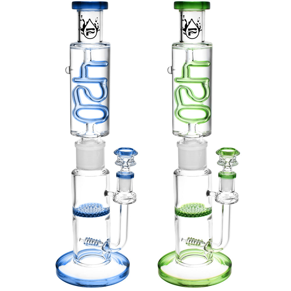Pulsar 420 Design Glycerin Stacker Water Pipe | 13.75″ | 14mm F