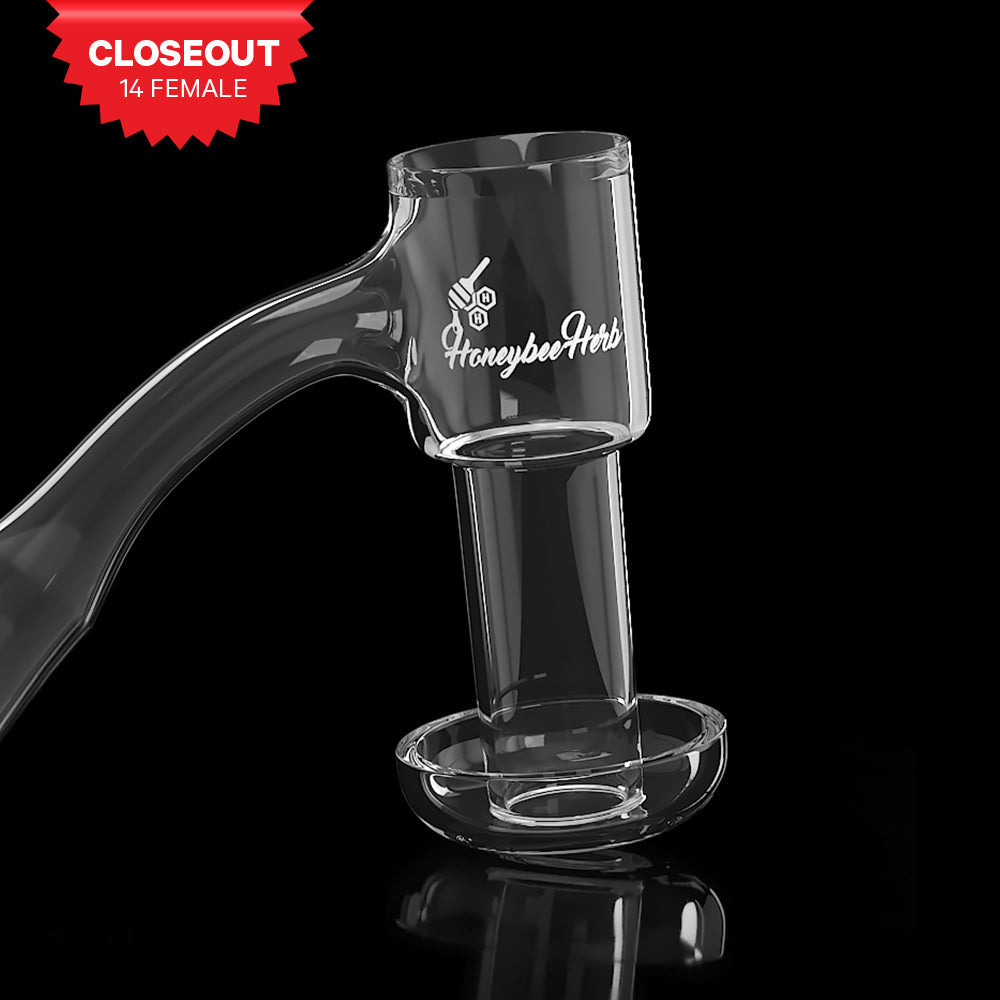 HONEYSUCKLE BEVEL QUARTZ BANGER – 45° DEGREE | BL-CLOSEOUT
