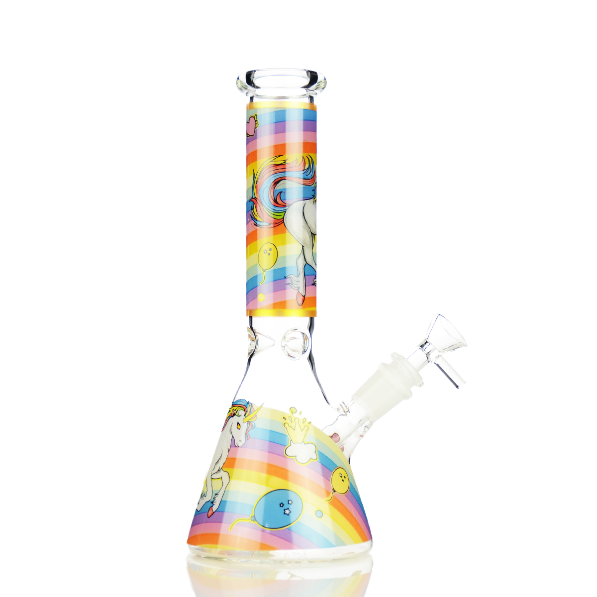 10-Inch Unicorn Beaker Water Pipe - Image 3