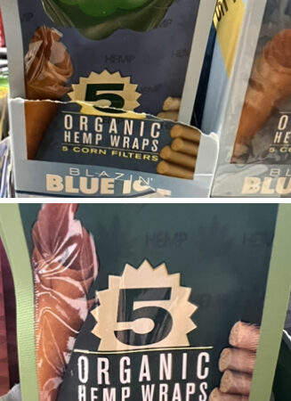Endo Hemp Organic Natural Wraps Cones Tobacco-Free Various Flavors Sampler 4 Count