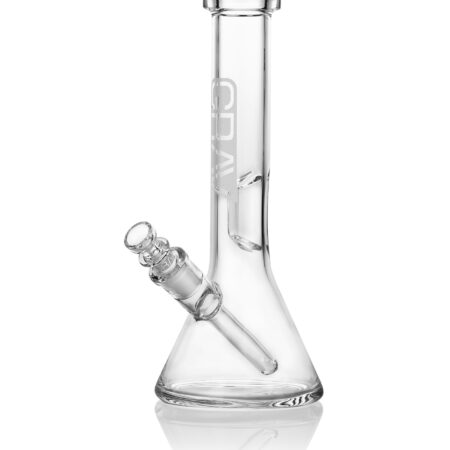GRAV® Small, Clear Beaker Base Water Pipe