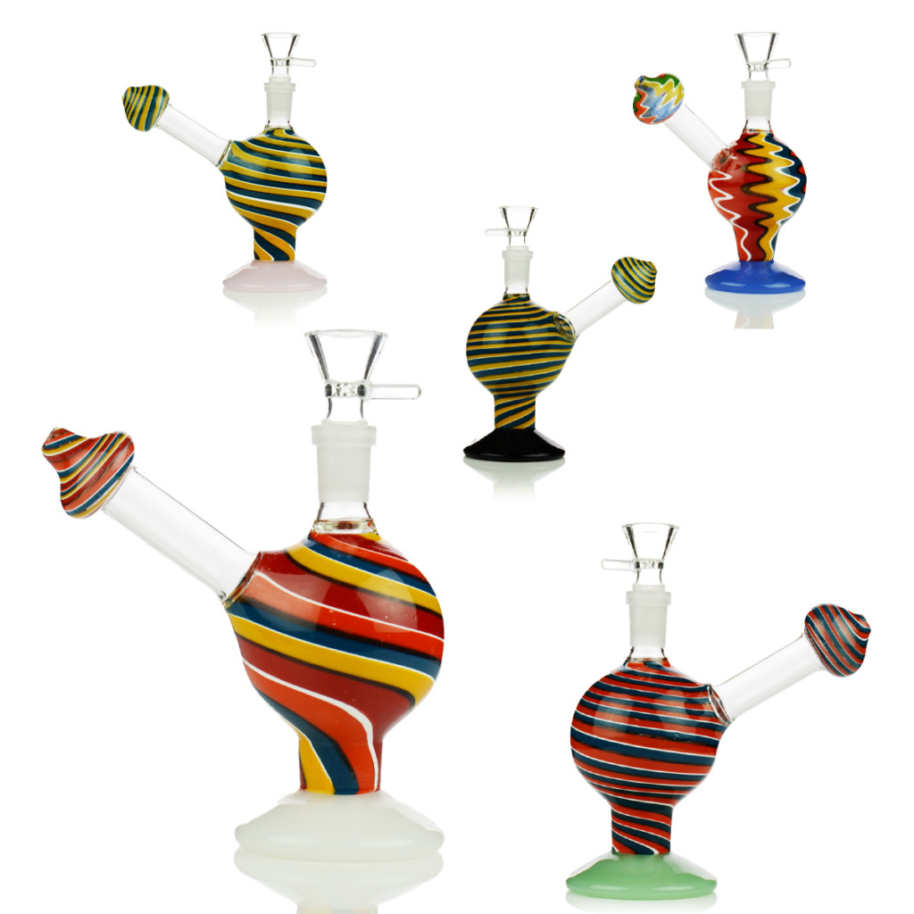Compact 6″ Reversal Art Sphere Water Pipe