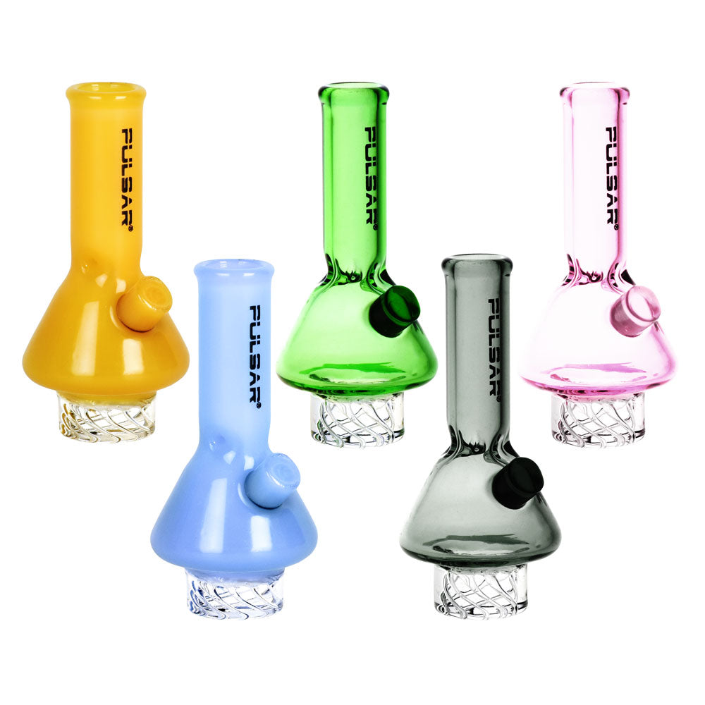 Pulsar Beaker Helix Carb Cap – 30mm / Colors Vary