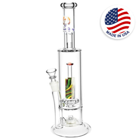 Phoenix Rising Radical Rebirth Water Pipe w/ Light -13.5"/14mm F