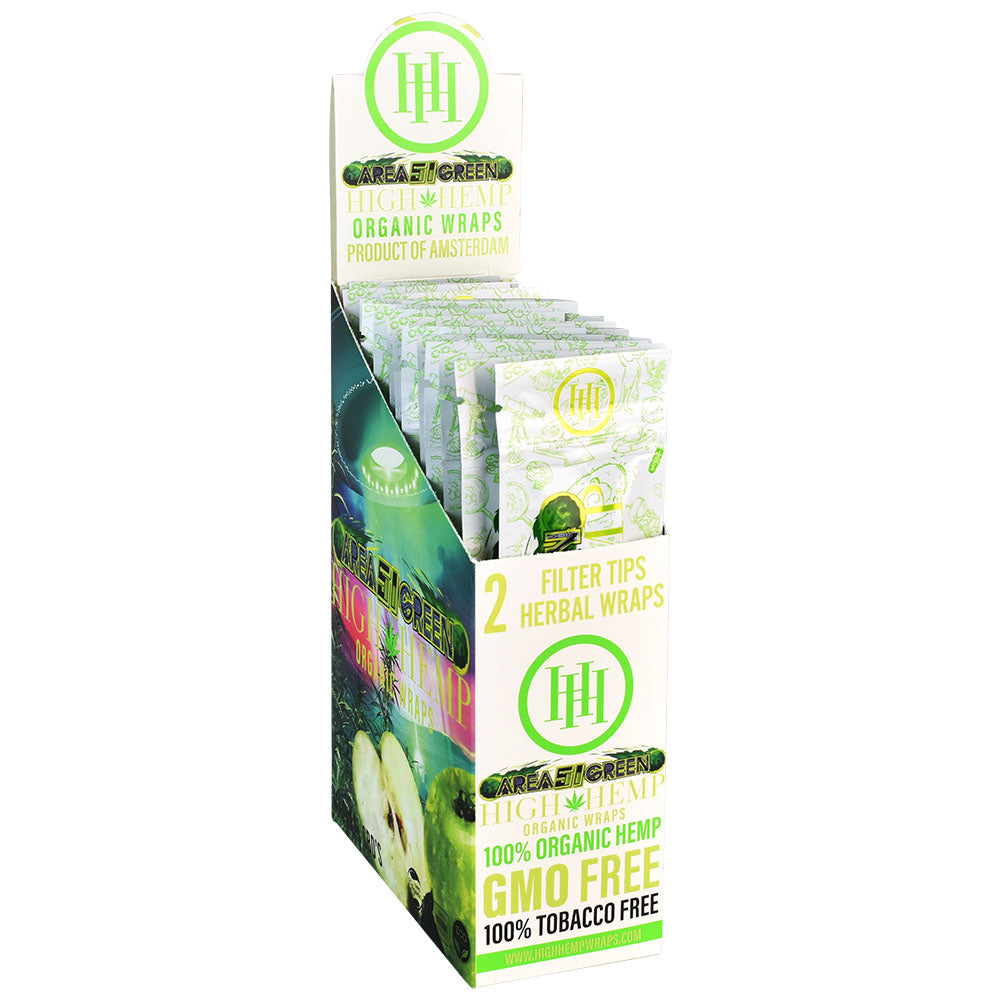 High Hemp Organic CBD Wraps – 2pknc