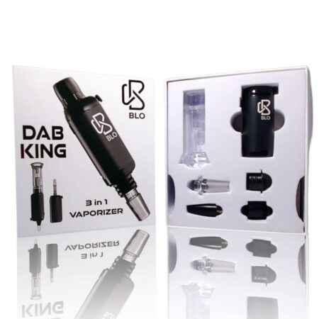 Blo Dab King Nectar Collector Vape Pen Glass Atomizer Adapter
