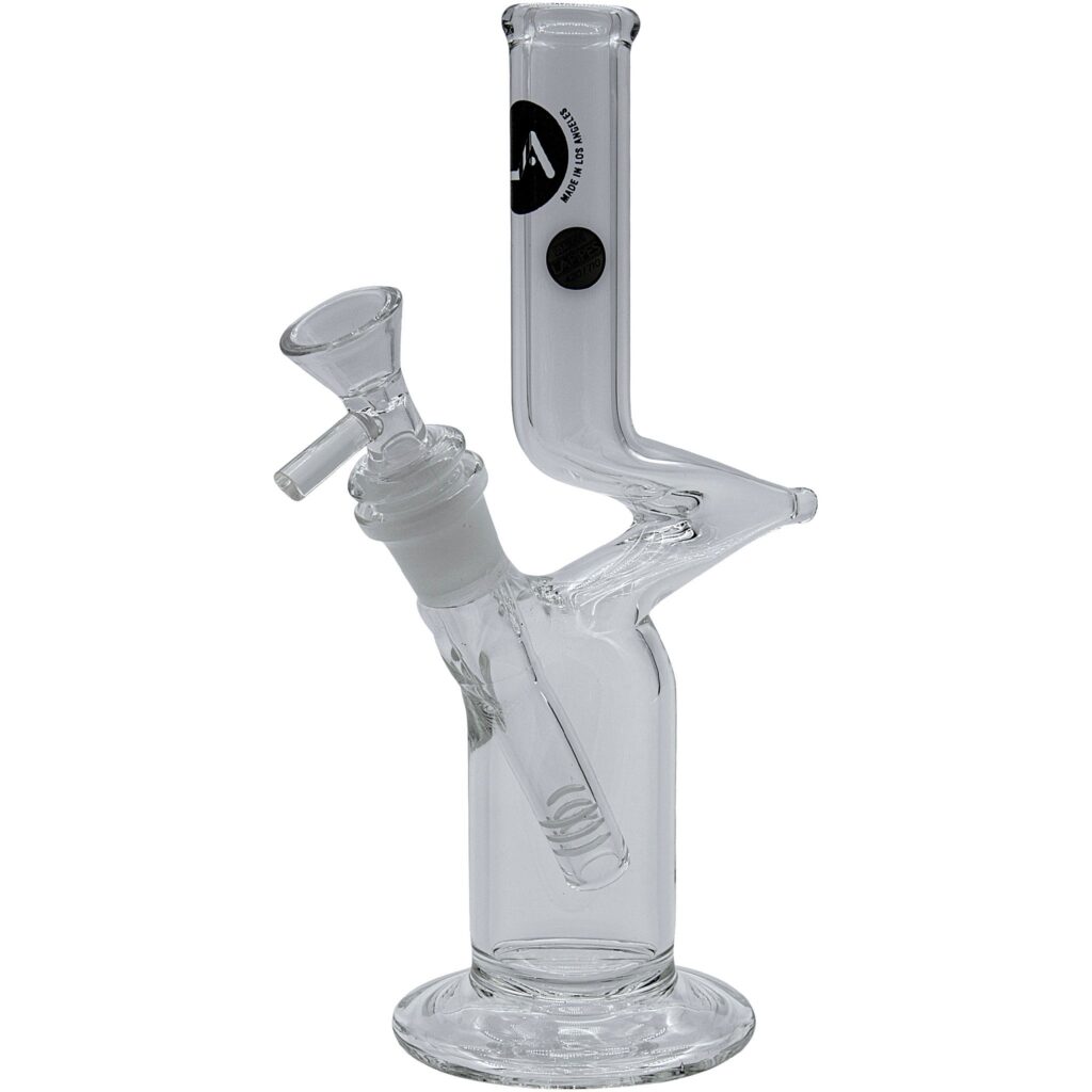 LA Pipes “The Zig” Straight Zong Style Bong