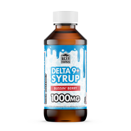Sample - Syrup - Bussin' Berry - 1000mg - Delta 9 - 4oz