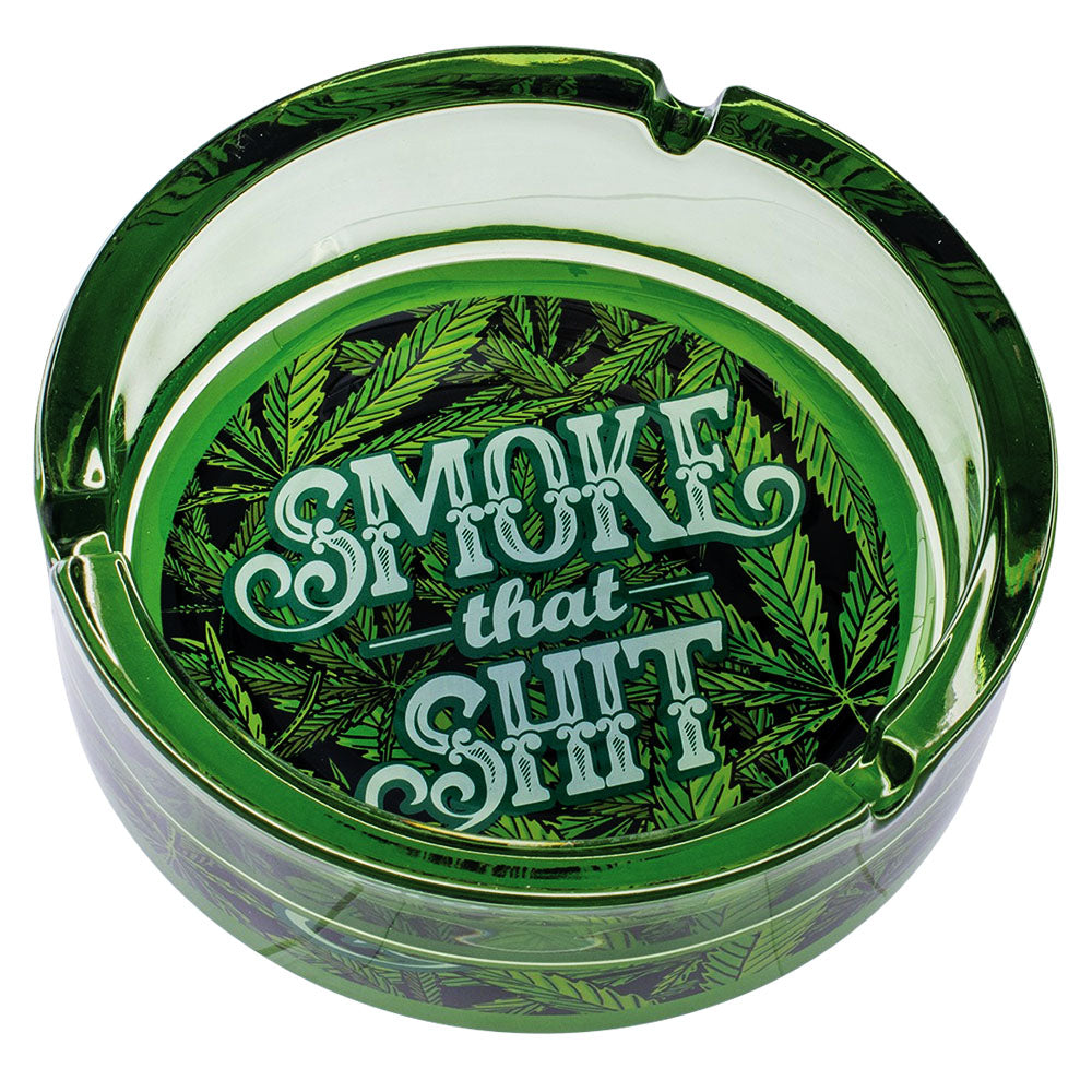 Fujima Smoke That Shit Glass Ashtray – 6.25″