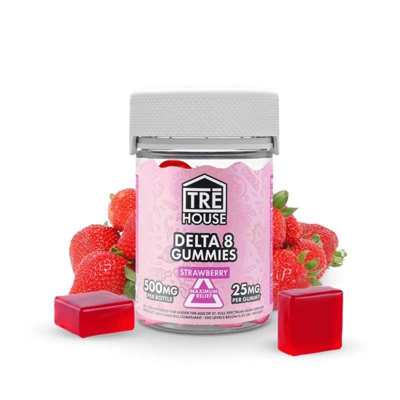 Gummies – Delta 8 – Strawberry – (6 Pack)